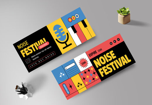 Fastival Gift Doucher Layout