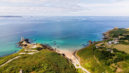 Paysage finistère avec le phare du petit minou © Rémi 