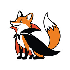 Obraz premium Fox Mascot in a Creative and Fun Costume