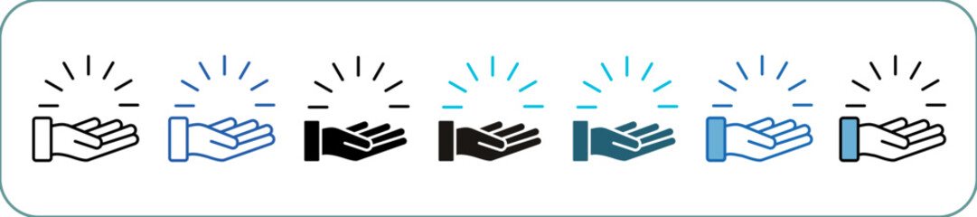 Support Icon Pack Multistyle Editable Stroke