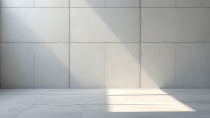 Minimalist concrete texture with clean lines, illustrating modern architectural aesthetics.