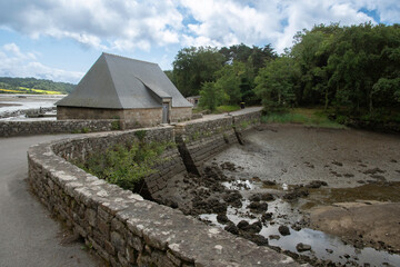 Moulin à marée, Hénan, Espace naturel Protégé, 29, Névez, Finistère, France © JAG IMAGES