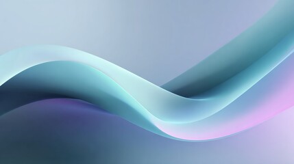 Smooth flowing pastel gradient waves in a minimal abstract style, clean modern motion graphics loop, cinematic background animation for creative intros and logo reveals