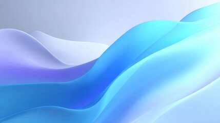 Smooth flowing pastel gradient waves in a minimal abstract style, clean modern motion graphics loop, cinematic background animation for creative intros and logo reveals