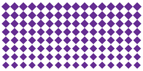 Seamless harlequin pattern with black diamonds on a white background.