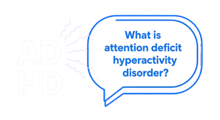 Adhd focus tools in remote work what is attention deficit hyperactivity disorder question, isolated on transparent background