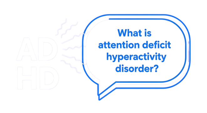 Adhd focus tools in remote work what is attention deficit hyperactivity disorder question, isolated on transparent background