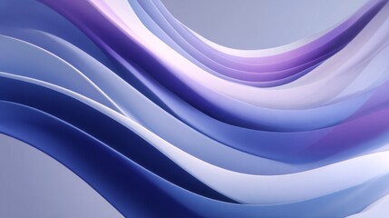 Obraz premium Elegant pastel gradient wave animation, abstract modern motion graphics background, fluid minimal design, perfect for branding, logo reveal, video intros, or presentations
