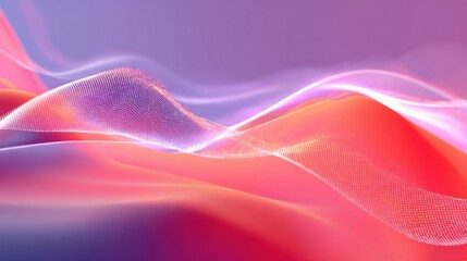 Minimal abstract motion graphics with smooth gradient waves in soft pastel tones, modern clean intro animation, stylish background for logo reveal or opener design