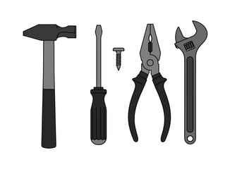 Essential Tools for Construction and Repair.