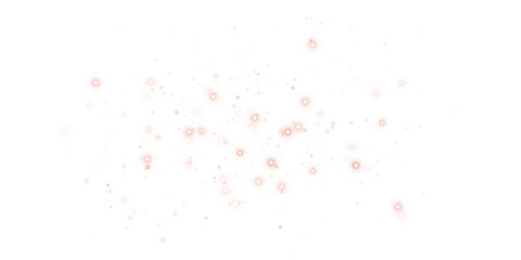 Red Sparkles with Shimmering Dust and Glowing Light Effect