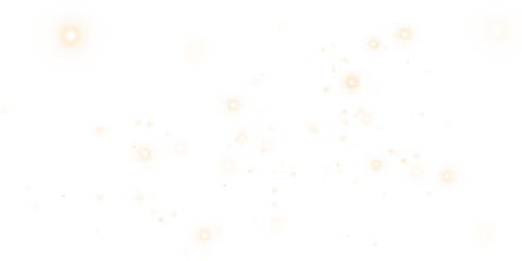 Festive Yellow Dust Shine with Glow, Star Sparkles and Celebration Effect