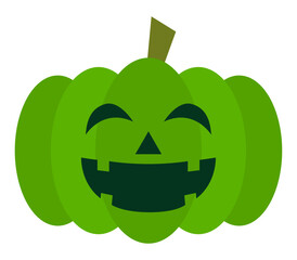 可愛いハロウィンのカボチャのイラスト アイコン イラスト シンプル ベクター素材