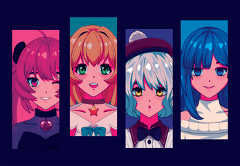 Super Kids Icons – Cute Cartoon Character Sketches