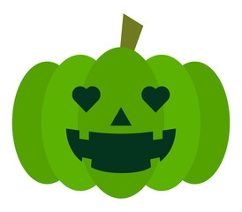 可愛いハロウィンのカボチャのイラスト アイコン イラスト シンプル ベクター素材