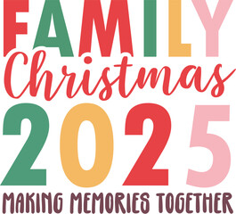 family chstmas making memories together