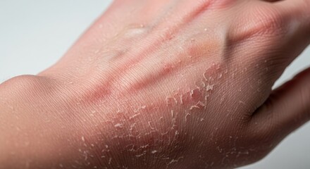 eczema on hand