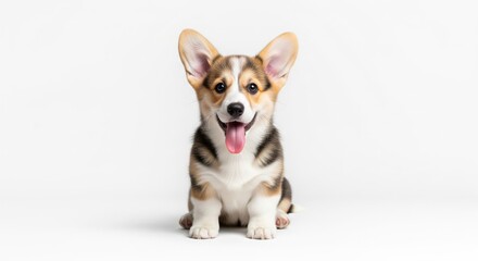 Happy puppy portrait