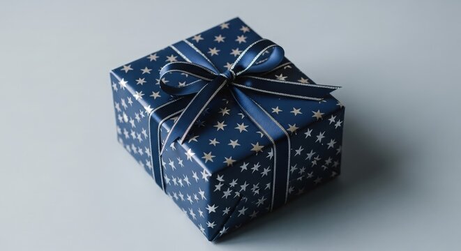 Christmas gifts, New Year presents, gift boxes with ribbons
