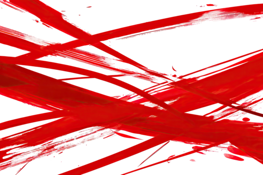 Abstract red lines intersecting on a black background - Powered by Adobe