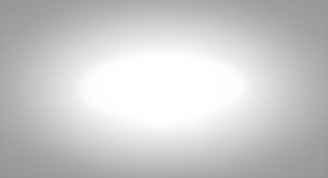 Fondo de pared de gradiente gris abstracto en una habitaci&oacute;n vac&iacute;a con un estudio en blanco claro blanco brillante y brillante