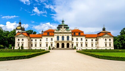 Naklejka premium Grand European Palace Exterior