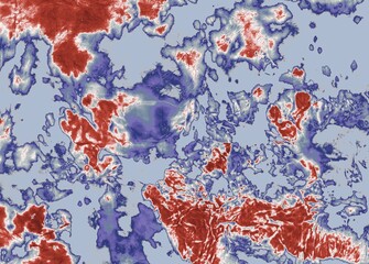 Mystical Texture – Spiritual Abstract Cosmic Fantasy Background