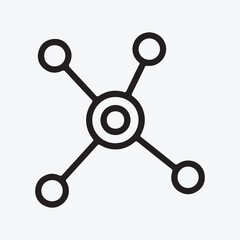 Fototapeta premium Network Icon