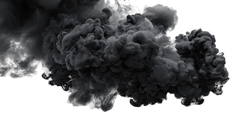 Dark, swirling ink clouds