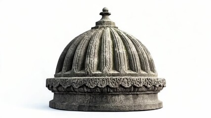 A close-up shot of a building featuring a distinctive dome-shaped structure