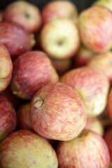  fresh red apples