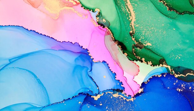 Abstract colorful fluid art (1)