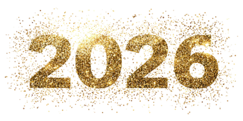 Golden glitter numbers 2023