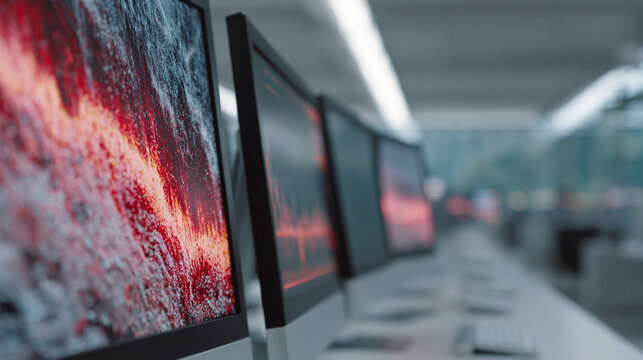 Digital Virus Spreading on Screen