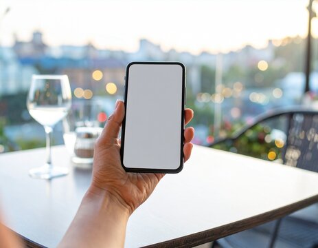 Hand with Cel phone 