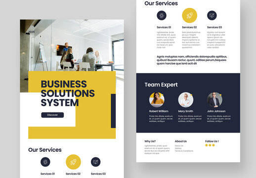 Business Email Newsletter Template