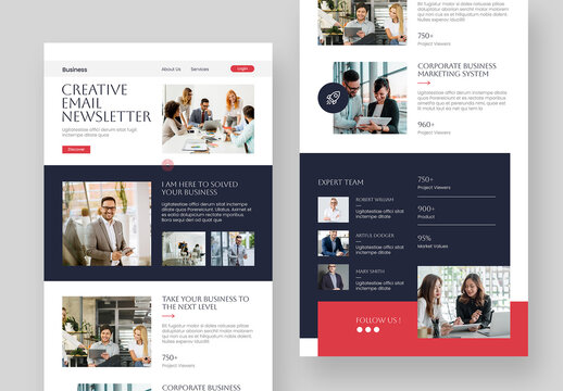 Product Email Newsletter Template
