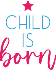 Child is Born Announcement
