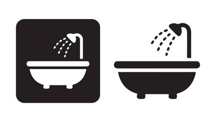 vector illustration of a bathroom