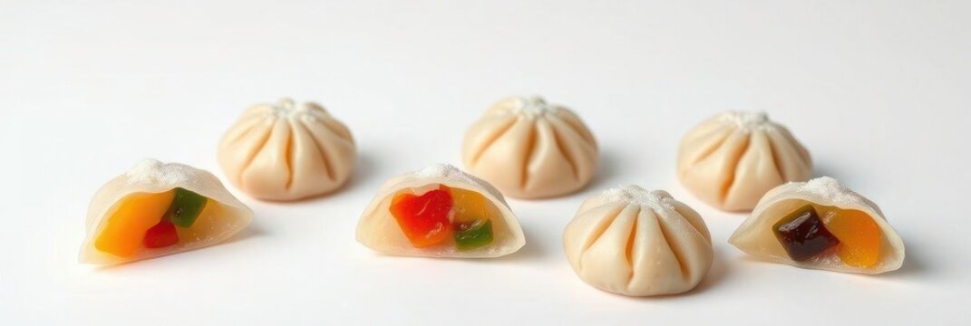 Colorful Papua New Guinea Saksak Dumplings