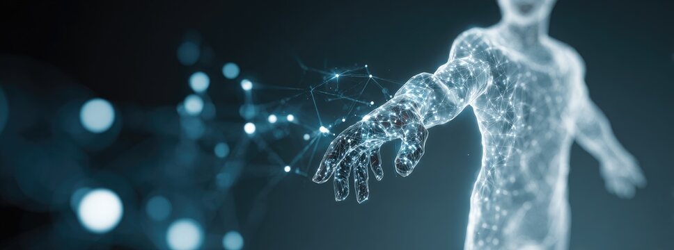 Digital human form with interconnected network