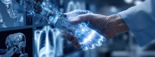 Futuristic medical collaboration