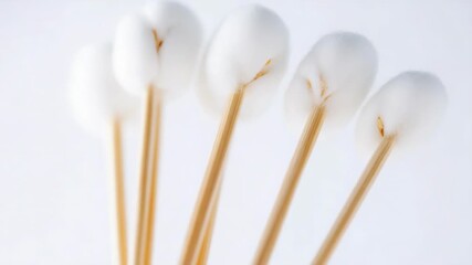 A close-up shot of multiple toothpicks attached to a wooden stick, suitable for illustrations or designs related to food, parties, or everyday life