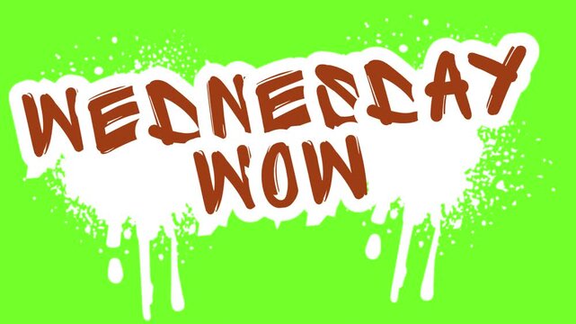 Wednesday Wow promotional business Video in mp4 format