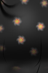 abstract background with stars