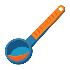 Spoon Illustration A Simple and Clean Food Utensil