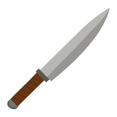 knife isolated on white background