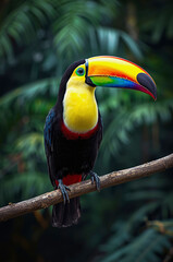 Obraz premium toucan in the jungle