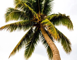 Fototapeta premium Palm Tree, Tropical, Close-up