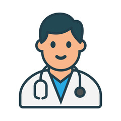 Doctor vector illustration